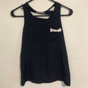 Navy tank top!